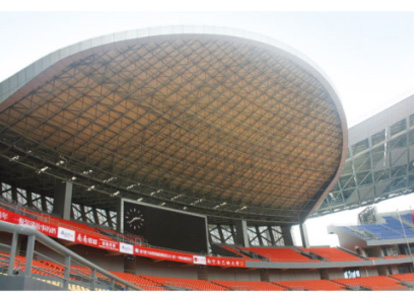 穆棱体育看台案例